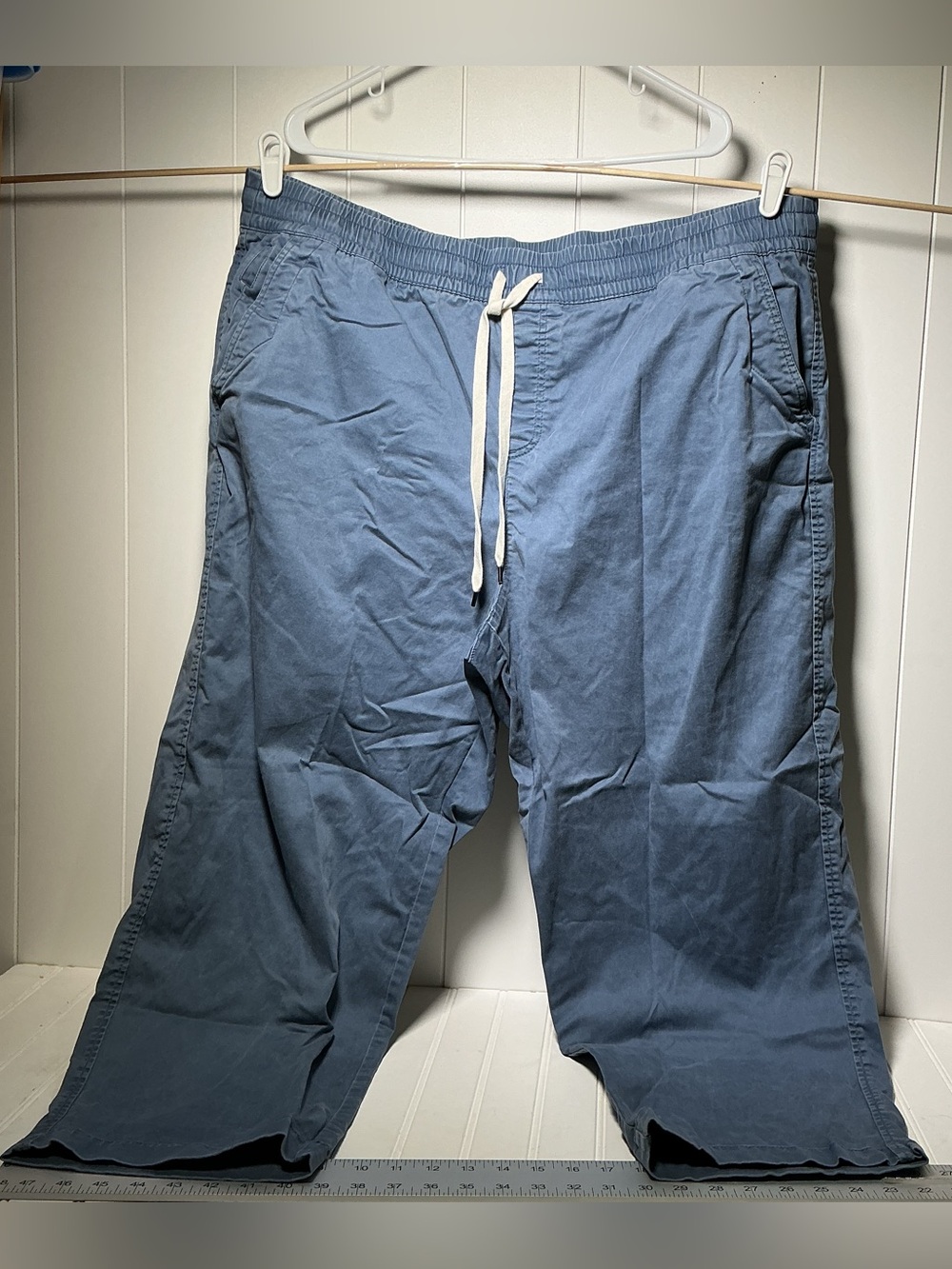 Lane Bryant Cropped Pants Women's Plus 24 High Rise Pull On Drawstring Pockets